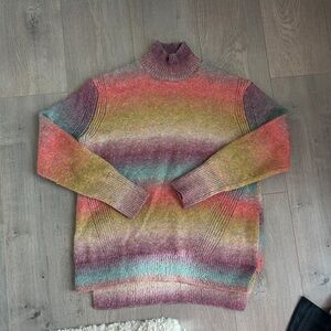 Christian Siriano Multicolor Turtleneck Medium